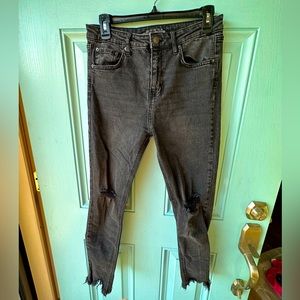 Black Wild Fable Ripped Jeans